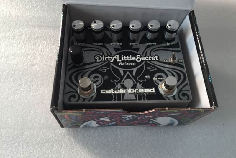 Catalinbread Dirty Little Secret Deluxe Foundation Overdrive Pedal w/ Original box & paperwork image 1