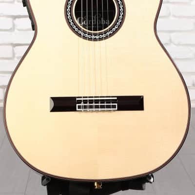 Cordoba GK Pro Negra Nylon String Acoustic-Electric Guitar - Spruce (GKProNegrad2) image 2