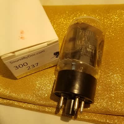 G.E Matched Pair (2) 7581A KT66 premium tNOS AT1000 TESTED Vacuum Tubes tight match 35 Watt 6L6 Beam Power Tetrode (like 6L6GC) 1960-1975 image 12