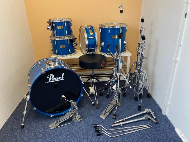 Pearl Export Series Very Blue with Hardware | Reverb