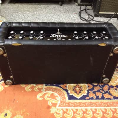 Kustom 200 Amplifier 1970's Black Tuck and Roll image 3