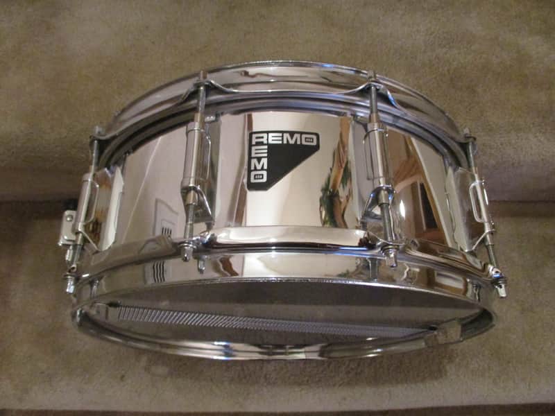 Remo Vintage Quadura Snare Drum, Acousticon Shell, 10 Lugs, Dual Throw Offs - Excellent! image 1