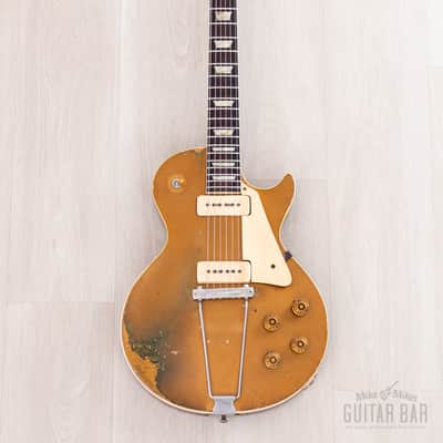 1952 Gibson Les Paul Standard Goldtop Vintage Guitar w/ Lifton Case image 2