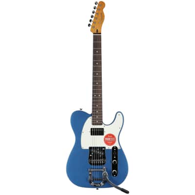 Squier Classic Vibe Custom Telecaster SH Electric Guitar with Bigsby, Big Lake Placid Blue image 3