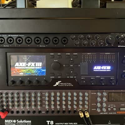 Fractal Audio Axe-FX III Mark II 2020 - Present - Black image 1
