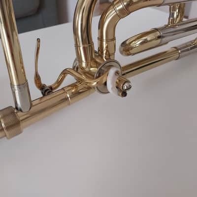 Trombone Courtois Paris 151 - very rare - medium size bore image 6