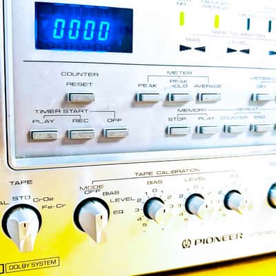 Pioneer CT-F 1250 - Excellent!! condition, [REFURBISHED - $240!] -- fully functioning monster, with extra tapes image 6