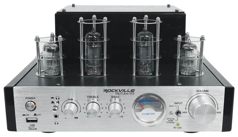 Rockville BluTube SG 70w Tube Amplifier/Home Theater Stereo Receiver w/Bluetooth image 1