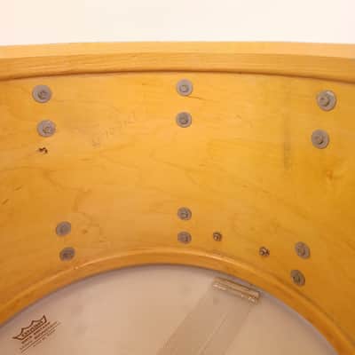 Ludwig 10x14"1969 White Marine Pearl Marching Snare Drum Keystone 3Ply Maple WMP image 14