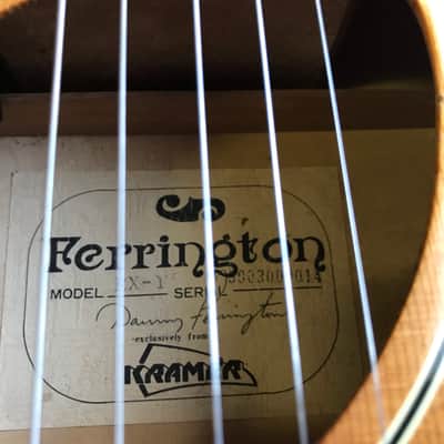 Kramer Ferrington EX-1 Acoustic USA EXPLORER image 3