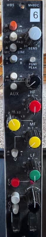 Ward Beck M480C Mic Pre / EQ Module (06 of 10) image 1