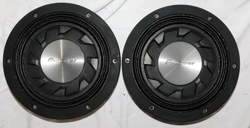 Pioneer ts-sw2541d 10" low profile woofers pair image 1