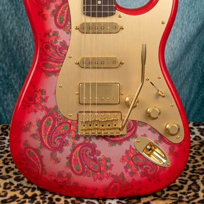 Guitar Monkey Stratocaster 2025 - Black Paisley image 14