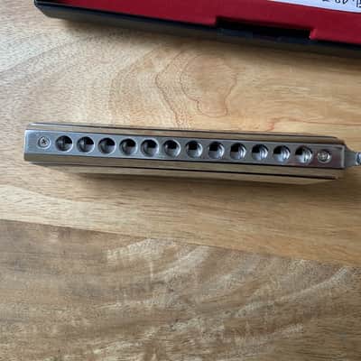 Stagg chromatic harmonica 2020s - chrome image 7