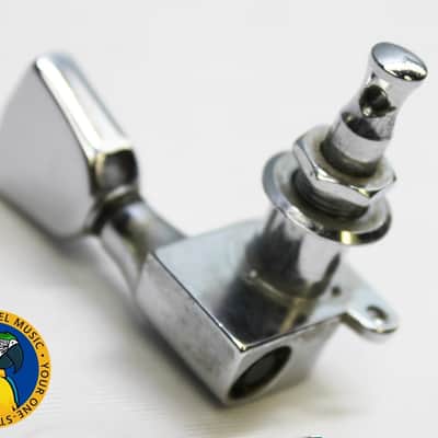 Schaller 3x3 Tuners Set 70s - Chrome **From a 1977 Gibson Les Paul Deluxe Pro** image 7