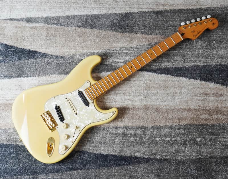 Fender Japan STR-135RK SWS Richie Kotzen Signature Stratocaster MIJ 1993-1994 See-Thru White Sunburst image 1