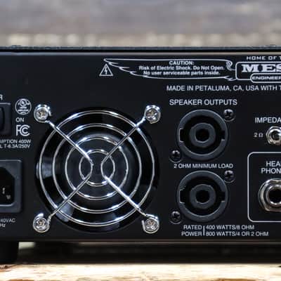Mesa Boogie Subway WD-800 Head 800-Watt 2-Stage Tube Preamp Bass Amplifier Head image 7
