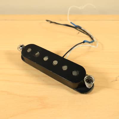 (1) Vintage 1979 Fender USA Stratocaster Grey Bottom Pickup 5.91ohms image 6
