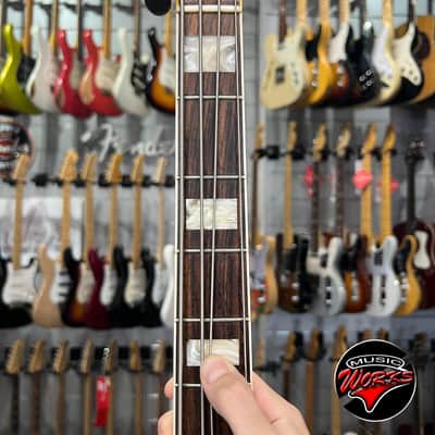 Fender Custom Shop 1964 Jazz Bass Relic W Binding Taos Turquoise image 6
