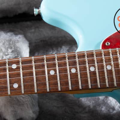 Immagine 2014 Fender Japan Kurt Cobain Mustang Left-Handed Sonic Blue MIJ w/ HSC - 5