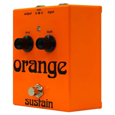 Orange Sustain Effect Pedal image 2