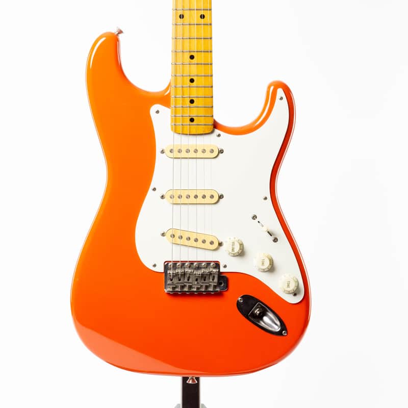 1991 – 1993 Squier Hank Marvin Stratocaster Fiesta Red