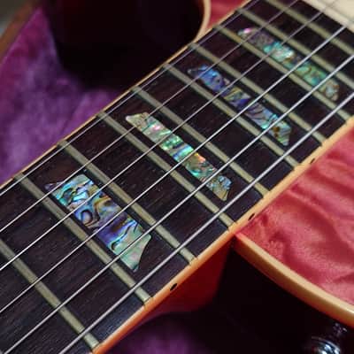 GIBSON CUSTOM SHOP 1959 LES PAUL Historic Collection PREMIUM GRADE (Yamano Exclusive) 2006 - Trans Pink  7A QM - Only 3 Made - image 11