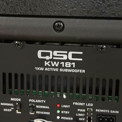 QSC KW181 1000W 18" Powered Subwoofer CG015DS *ASK FOR SHIPPING* image 10