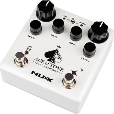 NUX Verdugo Series Ace of Tone Dual Overdrive Effects Pedal image 2