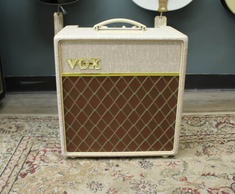 Vox AC4HW1 Fawn Finish 4w Handwired Combo Amp w/ Cover image 1