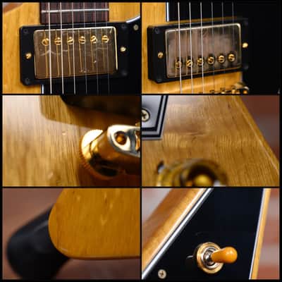Gibson Custom Shop ‘58 Korina Explorer Black Guard Reissue Natural 2022 w/OHSC image 14