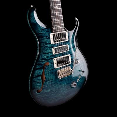 PRS Core Special Semi-Hollow Cobalt Smokeburst with Case image 6