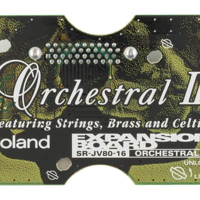 Roland SR-JV80-16 Orchestral II Expansion Board
