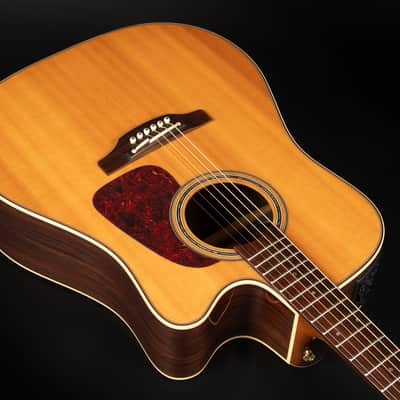 2018 Takamine P5DC - Natural Gloss | Japan Dreadnought Cutaway Acoustic Guitar CTP-3 Cool Tube Pickup | OHSC image 8