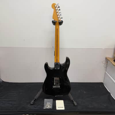 Vintage Squier Strat Stratocaster Electric Guitar Made in Korea For Parts or Repair 1987 image 16