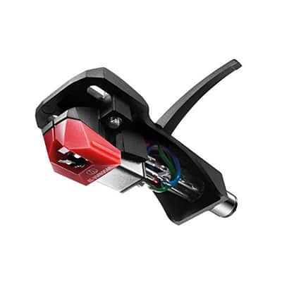 Audio-Technica AT-VM95ML/H Turntable Headshell/Cartridge Combo Kit Red image 1
