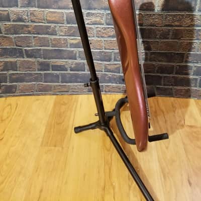 D. Lakin Joe Osborn Greg Rzab Custom 4-String Fretless Bass Burgundy Mist image 11