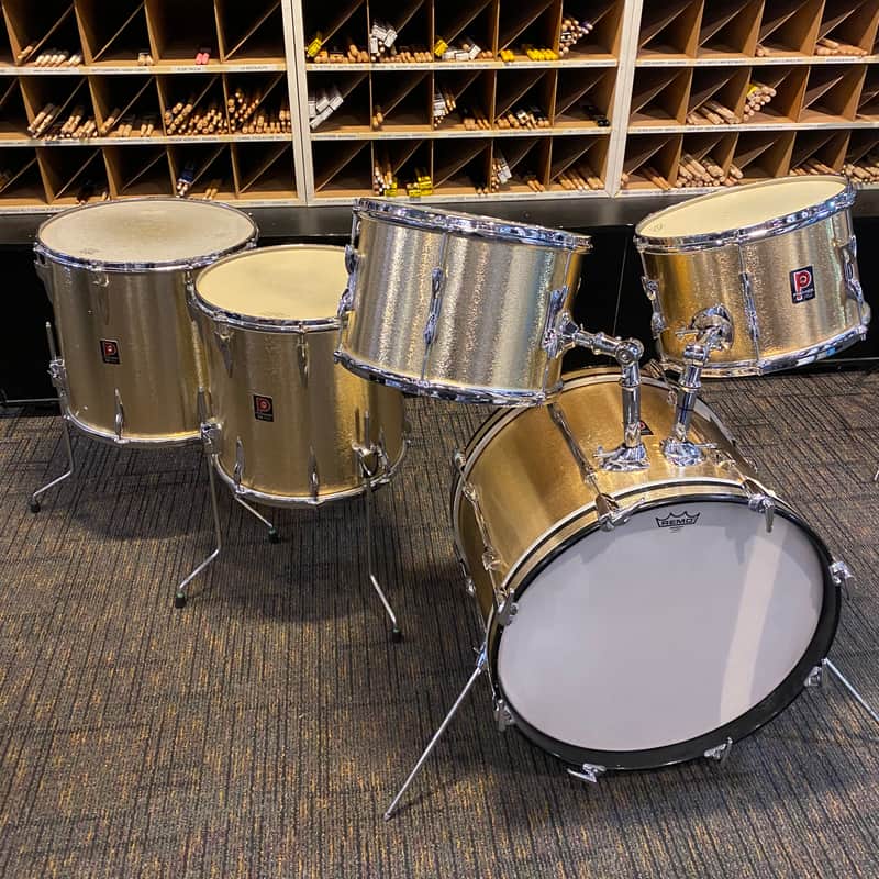 Premiere 70's Mahogany/Beech Shell Pack - Gold! image 1