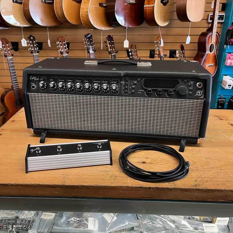 Fender Cyber-Twin Hybrid Tube Modeling Amp Head w/Footswitch image 1