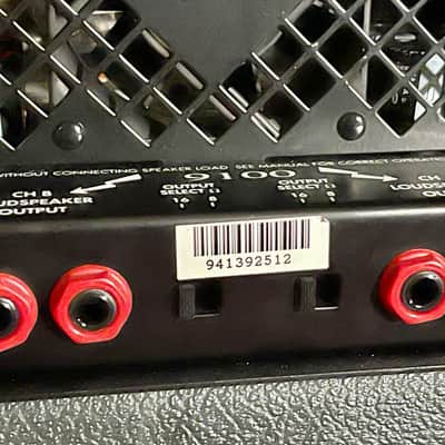 Marshall 9100 Dual Monobloc - 50/50w Stereo Power Amp - 1994 - Serviced - 120v USA image 6