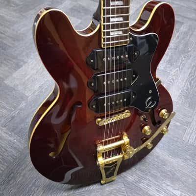 Epiphone Riviera Custom P93 2016 - Wine Red image 2