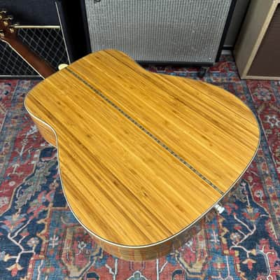 Yamaha FG B1N Bamboo Dreadnaught Acoustic - 1990 image 6