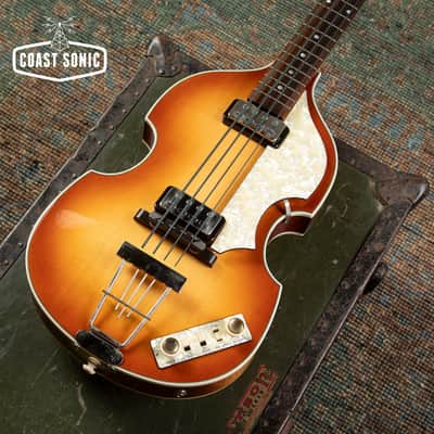 2023 Hofner Thomas Stuhlein H500/1-63-AR Artist Model Premium Made in Germany w/case image 7