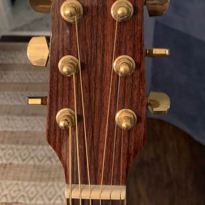 Washburn Pro D10SCEDL Acoustic Electric Guitar  with Gator Hard Shell Case image 4