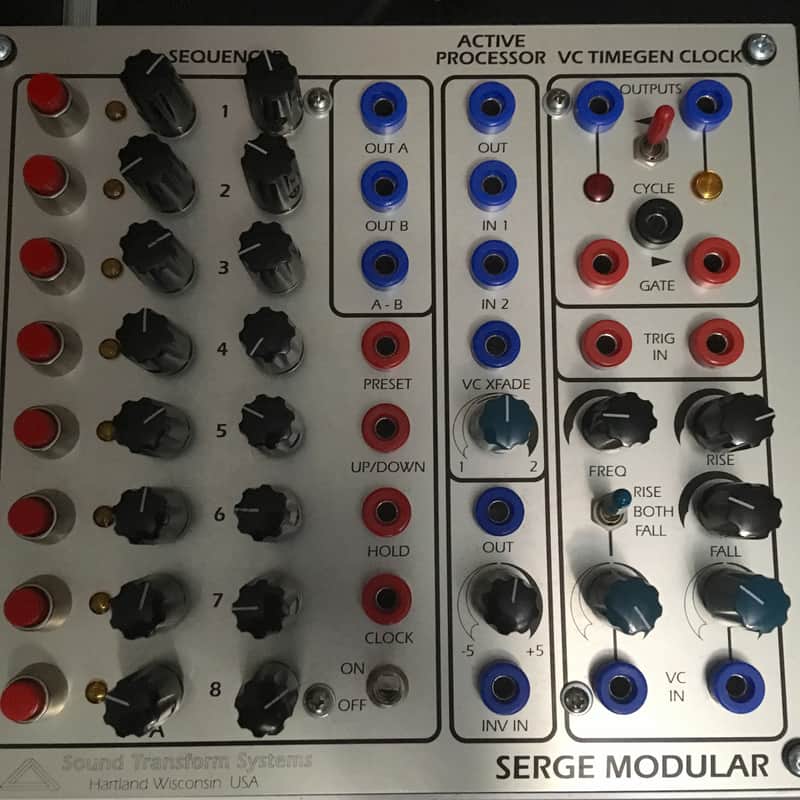 Sound Transform Systems (STS) 4U Serge Modular Sequencer-A M-Class 1-DAY SALE PRICE! image 1