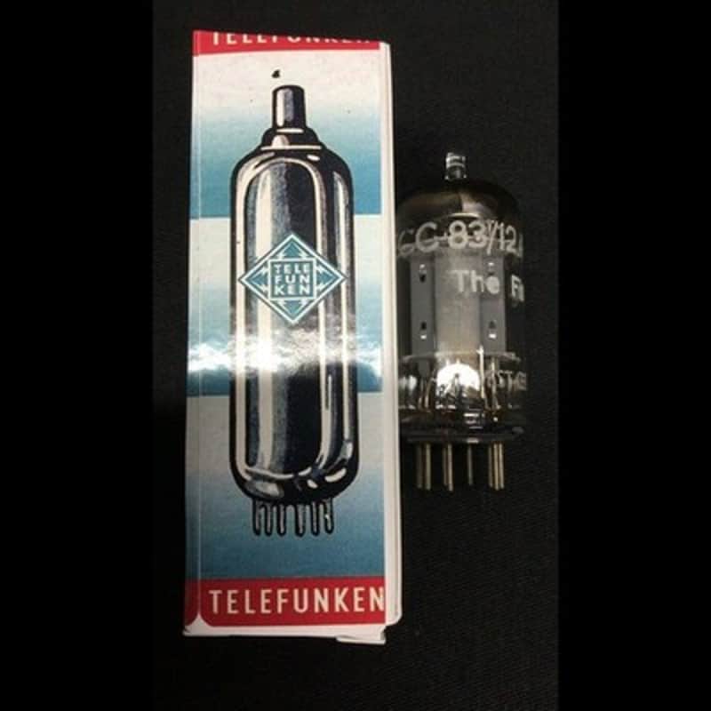 TELEFUNKEN The Fisher 12AX7 ECC83 Smooth Plate W Germany VACUUM TUBE 10.9817 image 1