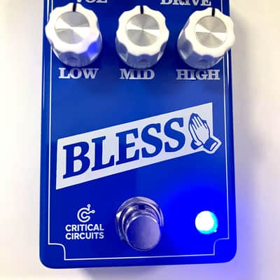 Critical Circuits Bless – Transparent Overdrive with 3-Band Active EQ (Blue) image 7