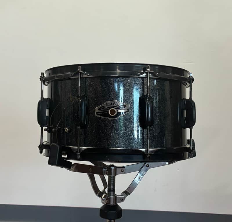 Tama Maple Artstar Special Edition Snare Drum 7x13 - Black Galaxy Sparkle image 1