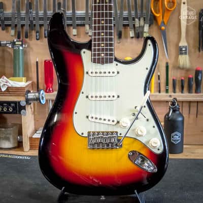 Fender Stratocaster Serie L 1963 - Sunburst Refin image 1