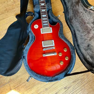 ALL ORIGINAL 2004 Gibson Les Paul Standard Plus in RARE Cayenne Finish image 8